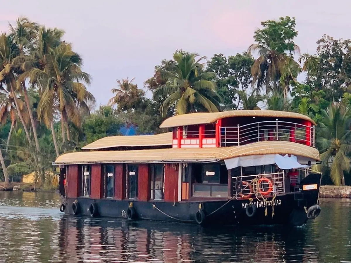 Båthotell Lakenest Day Cruise Alappuzha